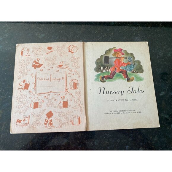 Little Golden Book, Nursery Tales, 1943 - Picture 4 of 9